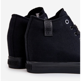 Zapatillas Altas Cuña Oculta Big Star LL274034 Negro 3