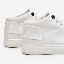 Zapatillas altas clásicas para mujer Big Star LL274002 Blanco 1