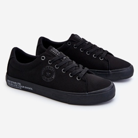 Sneakers de Hombre de Tejido Bajo Big Star LL174078 Negro 1