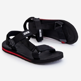 Sandalias Velcro Hombre Big Star DD174717 Negro 6