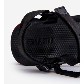 Sandalias Velcro Hombre Big Star DD174717 Negro 5