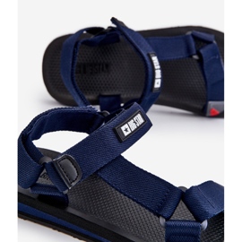 Sandalias Hombre Velcros Big Star DD174718 Azul Marino 6