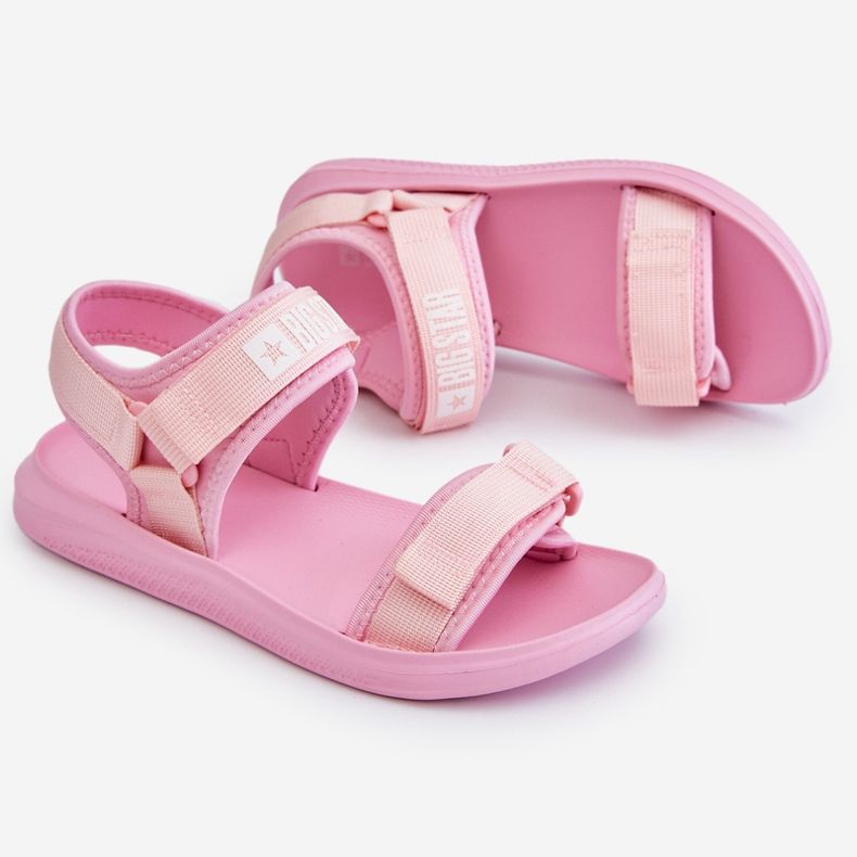 Sandalias Deportivas Mujer Big Star LL274729 Rosa rosado 1