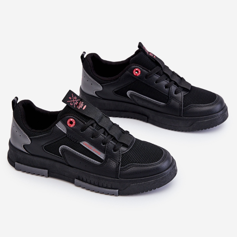 Mujer Cross Jeans Low Sneakers LL2R4012C Negro 2