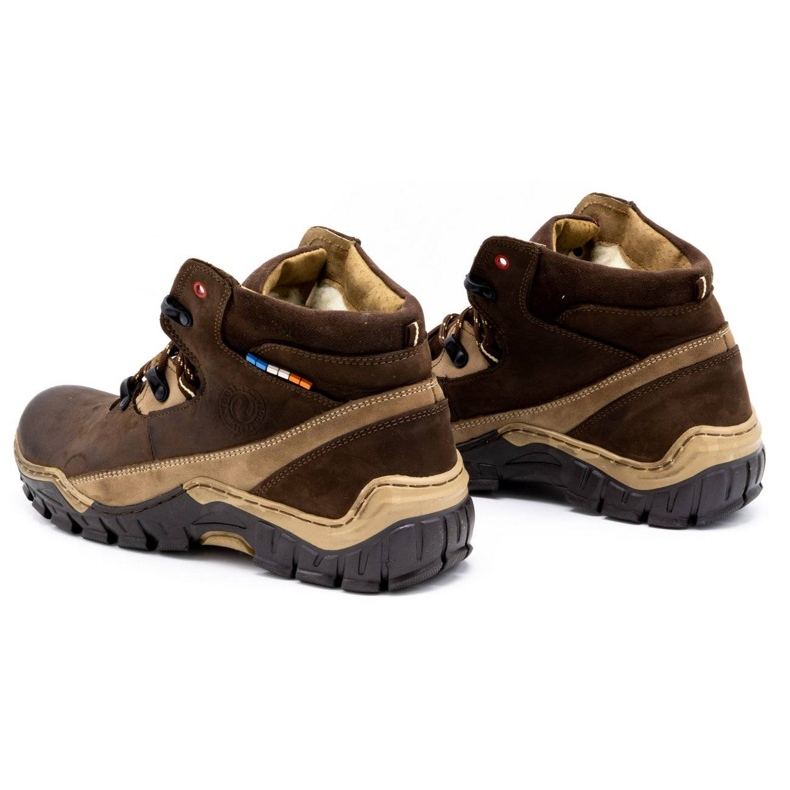 Olivier 134GT botas de invierno de hombre marrón 4