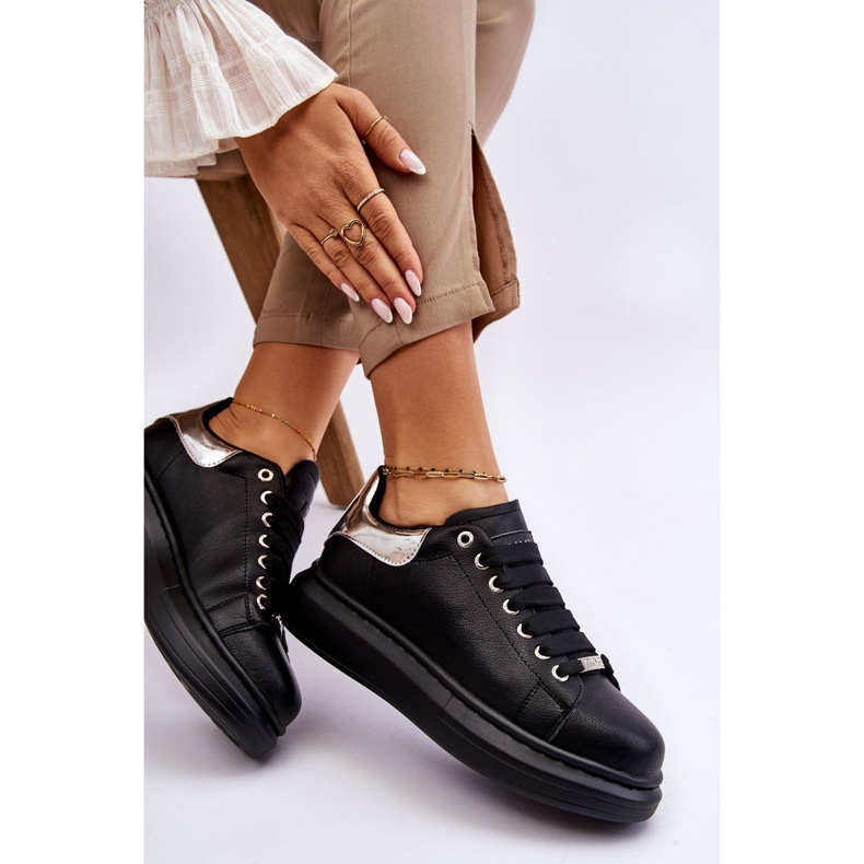 Zapatillas Deportivas de Mujer GOE LL2N4012 Negro-Plata 1