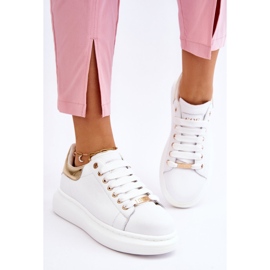 Zapatillas Deportivas de Mujer GOE LL2N4011 Blanco-Oro 5