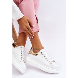 Zapatillas Deportivas de Mujer GOE LL2N4011 Blanco-Oro 8