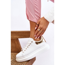 Zapatillas Deportivas de Mujer GOE LL2N4011 Blanco-Oro 9