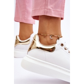 Zapatillas Deportivas de Mujer GOE LL2N4011 Blanco-Oro 4