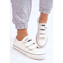 Deportivas Clásicas de Textil Con Velcro Big Star LL274A203 Blanco 3