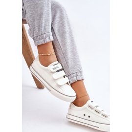 Deportivas Clásicas de Textil Con Velcro Big Star LL274A203 Blanco 6