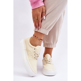 Zapatillas Big Star Fabric Platform LL274144 Amarillo claro 10