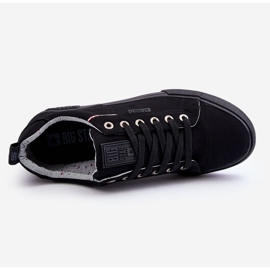 Zapatillas bajas de tela para hombre Big Star KK174002 Negro 2