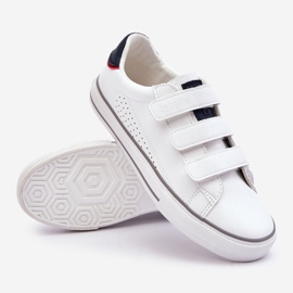 Zapatillas de Hombre con Velcro Big Star LL174632 Blanco 4