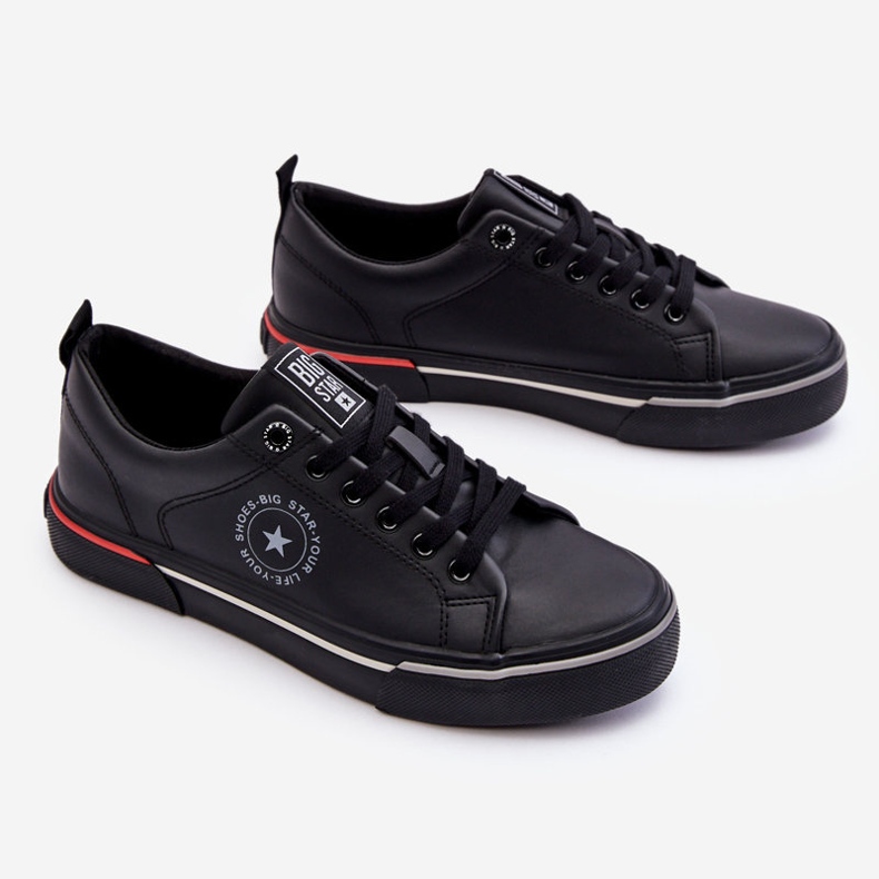 Sneakers Hombre Piel Big Star LL174210 Negro 2