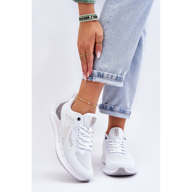 Zapatillas Deportivas Ligeras Mujer Sistema Memory Foam Big Star LL274297 Blanco 2