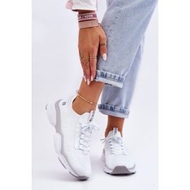 Zapatos deportivos sin cordones para mujer Sistema de espuma viscoelástica Big Star LL274A142 Blanco 2
