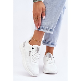 Zapatillas Deportivas Mujer Malla Sistema Memory Foam Big Star LL274664 Blanco 2
