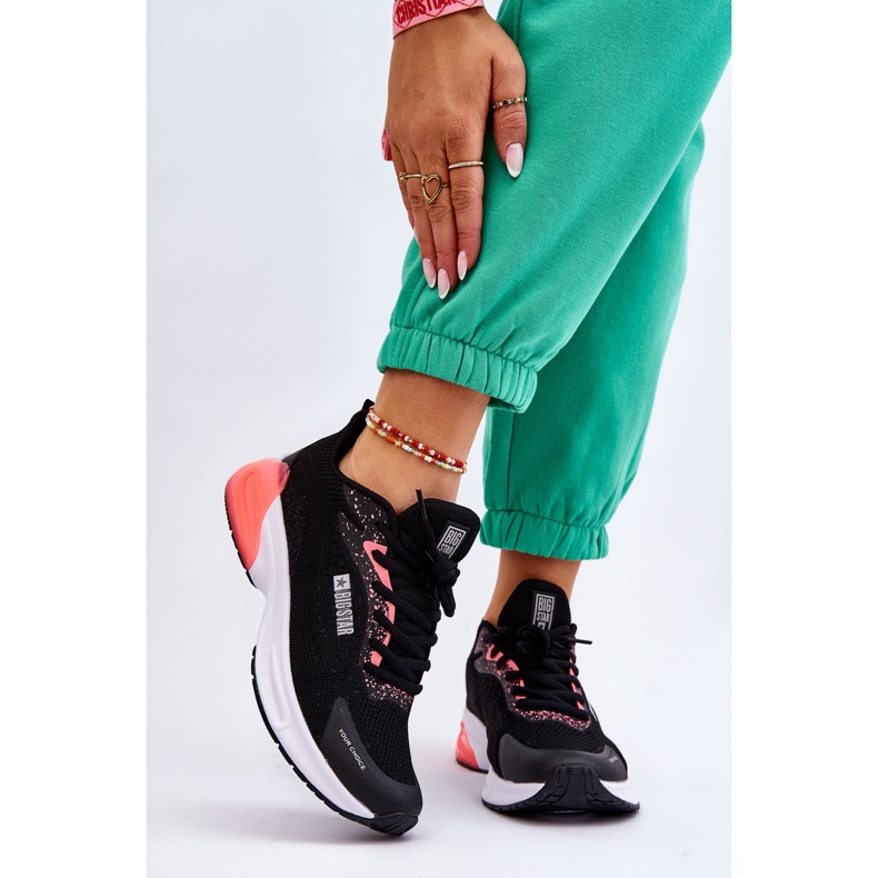 Sistema de espuma viscoelástica de moda Big Star Sports Shoes LL274318 Negro 2