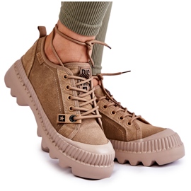 Deportivas Ante Big Star KK274511 Beige 4