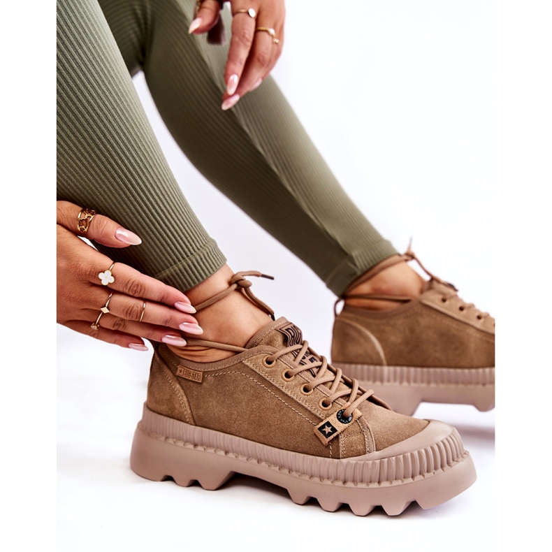 Deportivas Ante Big Star KK274511 Beige 3