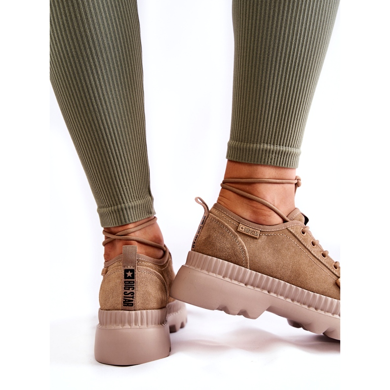 Deportivas Ante Big Star KK274511 Beige 2