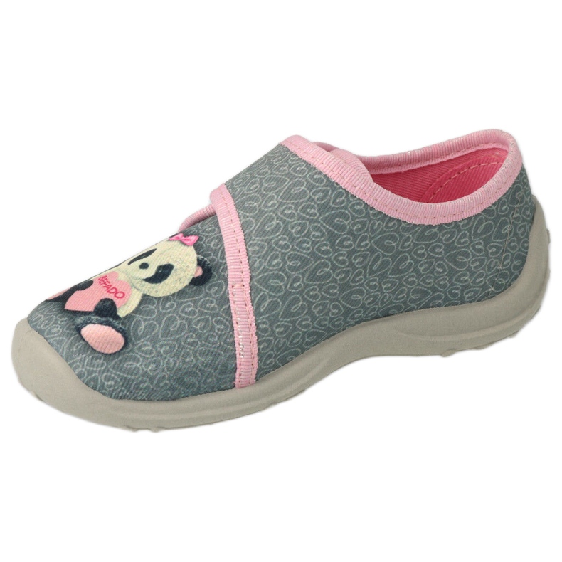 Zapatos befado niño 660X050 rosa gris 1