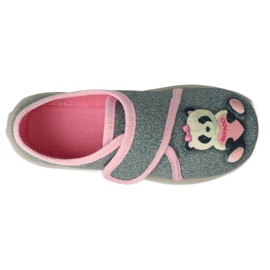 Zapatos befado niño 660X050 rosa gris 2