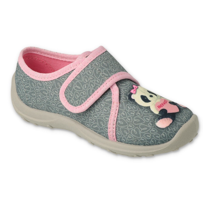 Zapatos befado niño 660X050 rosado gris 3