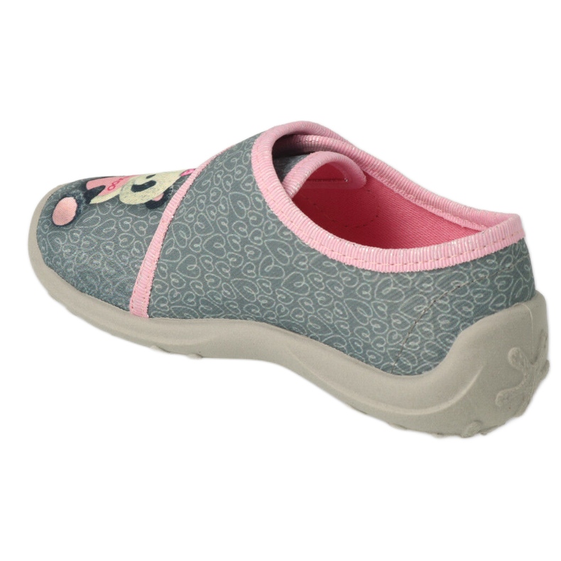 Zapatos befado niño 660X050 rosado gris 4