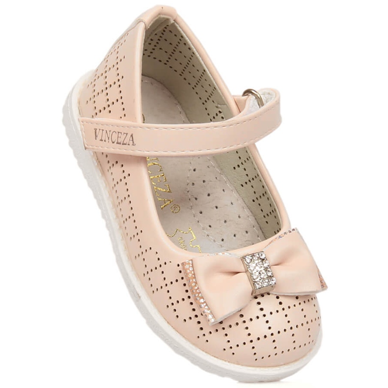 Bailarinas velcro rosa Vinceza 36122 rosado 1
