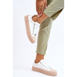 Sneakers Mujer Plataforma Lacada GOE LL2N4020 Blanco 7
