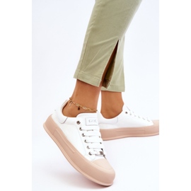 Sneakers Mujer Plataforma Lacada GOE LL2N4020 Blanco 8