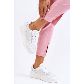 Deportivas Cómodas Mujer GOE LL2N4054 Blanco-Beige 3