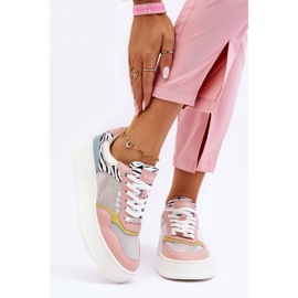 Deportivas Cómodas Mujer GOE LL2N4053 Multicolor blanco 4