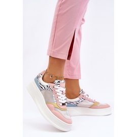 Deportivas Cómodas Mujer GOE LL2N4053 Multicolor blanco 5