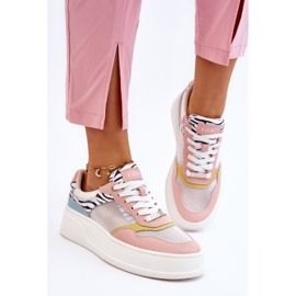 Deportivas Cómodas Mujer GOE LL2N4053 Multicolor blanco 6