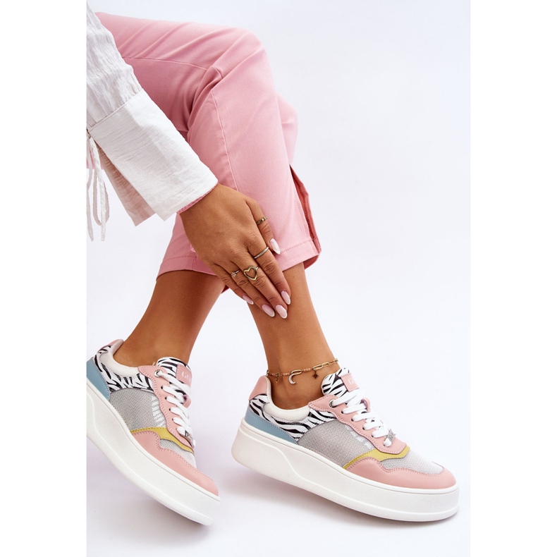 Deportivas Cómodas Mujer GOE LL2N4053 Multicolor blanco 1