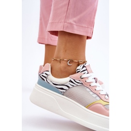 Deportivas Cómodas Mujer GOE LL2N4053 Multicolor blanco 7