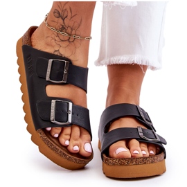 Pantuflas Classic Mujer Big Star LL274477 Negro 10