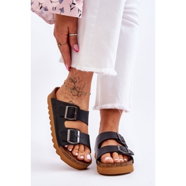 Pantuflas Classic Mujer Big Star LL274477 Negro 6