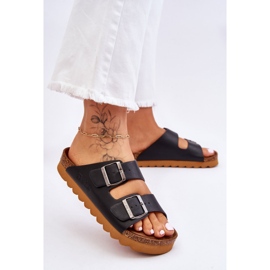 Pantuflas Classic Mujer Big Star LL274477 Negro 7