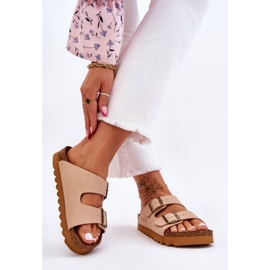 Pantuflas Clásicas Mujer Big Star LL274478 Beige 7