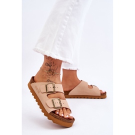Pantuflas Clásicas Mujer Big Star LL274478 Beige 8