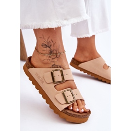Pantuflas Clásicas Mujer Big Star LL274478 Beige 5