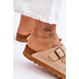 Pantuflas Clásicas Mujer Big Star LL274478 Beige 3