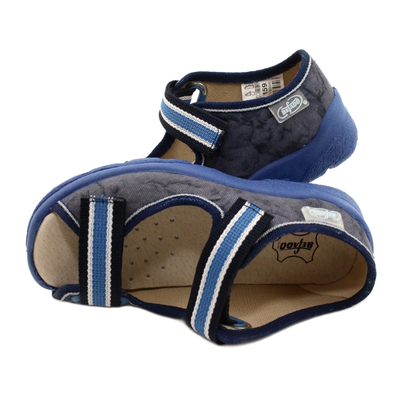 Calzado infantil befado 869X159 azul marino azul gris 7 Calzado infantil befado 869X159 azul marino azul gris 7