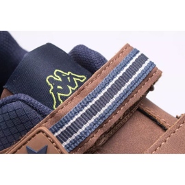 Zapatos Kappa Limnos K Jr 260985K-5467 marrón 3