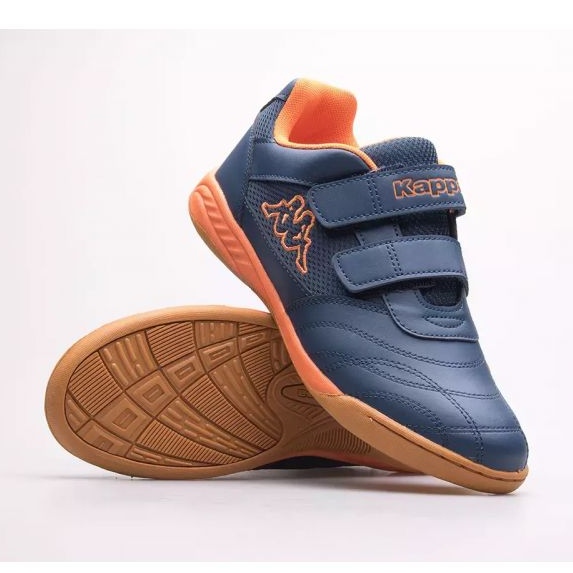 Zapatos Kappa Kickoff Bc T Jr 260509BCT-6744 azul marino naranja 1